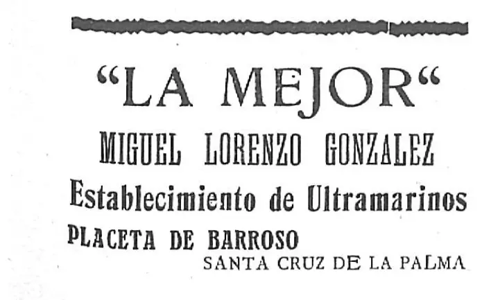 Publicidad Santa Cruz de La Palma.